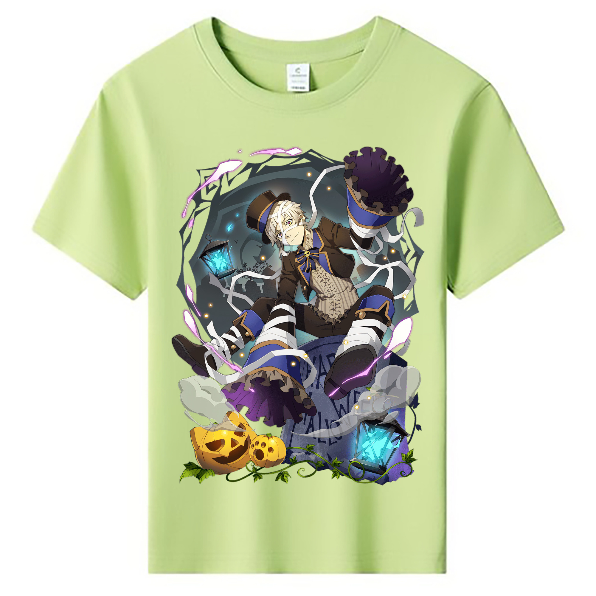 （画像用） 文豪ストレイドッグス Bungo Stray Dogs 綿100％キッズTシャツ（フロントプリント）